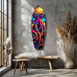 Mr Octopus Glass Wall Art
