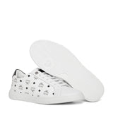 Mcm Men Printed Canvas Terrain Sneakers