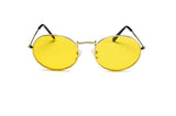Stylish Round Sunglasses Vintage Design Oval Sunglasses For Women Luxury Circle Shaped Glasses For Women Anti-reflective Fashion Eyeglasses