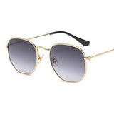 Stylish Small Round Polarized Sunglasses for Men Women Sunglasses For Hexagon Shape Sunglasses New Women Sunglasses In Metal Colorful Frame Glasses Eyewear For Men Women
