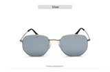 Stylish Small Round Polarized Sunglasses for Men Women Sunglasses For Hexagon Shape Sunglasses New Women Sunglasses In Metal Colorful Frame Glasses Eyewear For Men Women