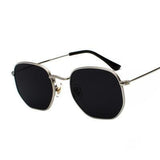 Stylish Small Round Polarized Sunglasses for Men Women Sunglasses For Hexagon Shape Sunglasses New Women Sunglasses In Metal Colorful Frame Glasses Eyewear For Men Women