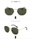 Stylish Small Round Polarized Sunglasses for Men Women Sunglasses For Hexagon Shape Sunglasses New Women Sunglasses In Metal Colorful Frame Glasses Eyewear For Men Women