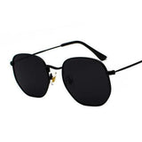 Stylish Small Round Polarized Sunglasses for Men Women Sunglasses For Hexagon Shape Sunglasses New Women Sunglasses In Metal Colorful Frame Glasses Eyewear For Men Women