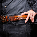 Texas Belt Aged Maple