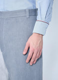 Thom Browne Men Constrast Tailored Pants