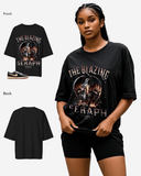 G West The Blazing Seraph Oversized Women's T-Shirt