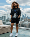 G West The Reaper's Oversized Women's T-Shirt
