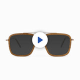 Captiva - Metal & Wood Sunglasses