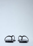 Toteme Women Croco-Embossed Flip Flops