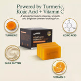 AMVital Turmeric Kojic Acid Soap Bar for Dark Spots & Uneven Tone