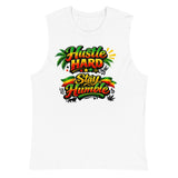 Hustle Hard, Stay Humble Graphic Muscle Tank