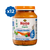 Holle Organic Baby Food Jar - Veggie Risotto - 12 Jars