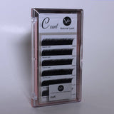 VIP Eyelashes - Natural Lash C Curl - 6 Lines