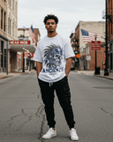 G West Wisdom Of the Ancients Oversized T-Shirt Mens