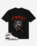 G West Wolf Oversized T-Shirt Mens