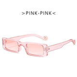 Women Small Luxury Rectangle Sunglasses For Women Lightweight Frame Glasses Elegant Summer UV400 Protection Outdoor Sunglasses Fashion Design