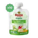 Holle Organic Apple & Pear Yogurt Pouches