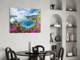 Nice France Glass Wall Art