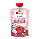 Holle Organic Zebra Beet - Fruit & Veggie Purée Pouches