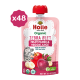 Holle Organic Zebra Beet - Fruit & Veggie Purée Pouches